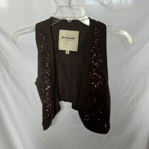 Abercrombie Sequin Vest